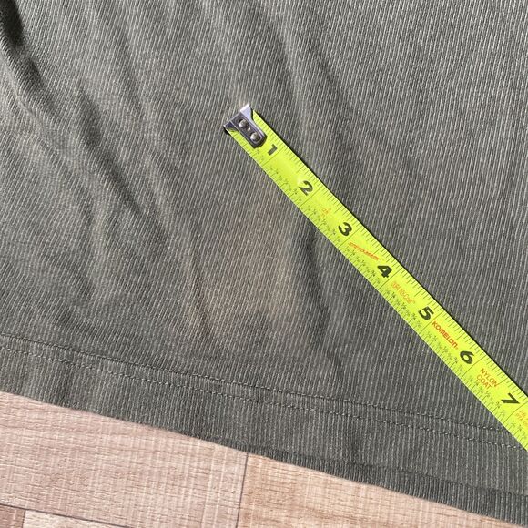 Arrow USA 1851 Y2K Skater Grunge Shirt Mens Size XL Short Sleeve Dark Green - Picture 9 of 10